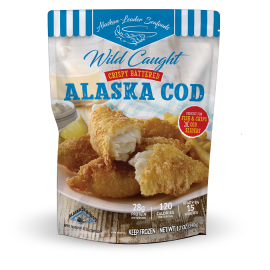 Image of Wild Caught Crispy Battered Alaska Cod