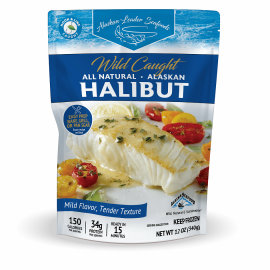 Image of Wild Caught All Natural Alaskan Halibut