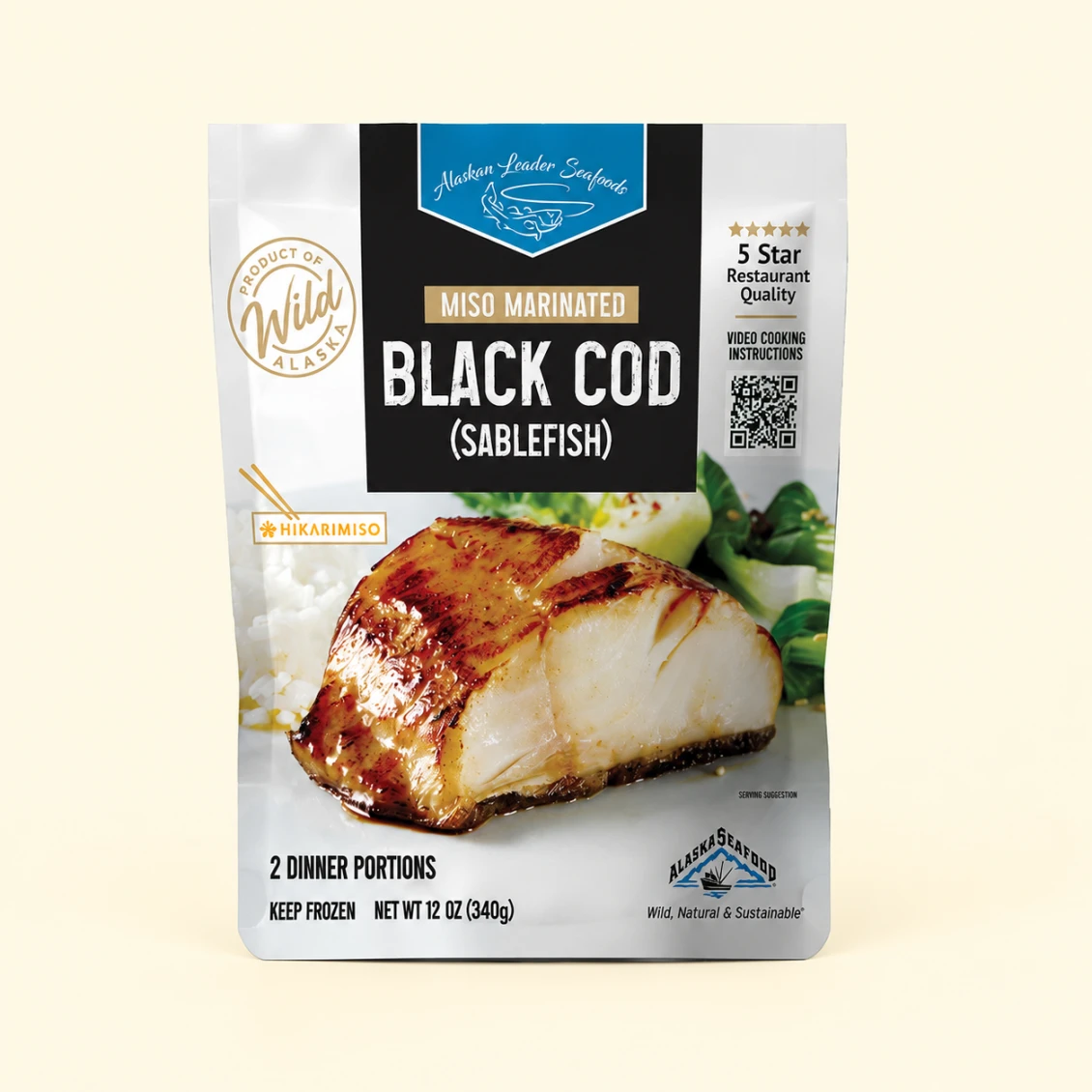 Miso Marinated Black Cod Package