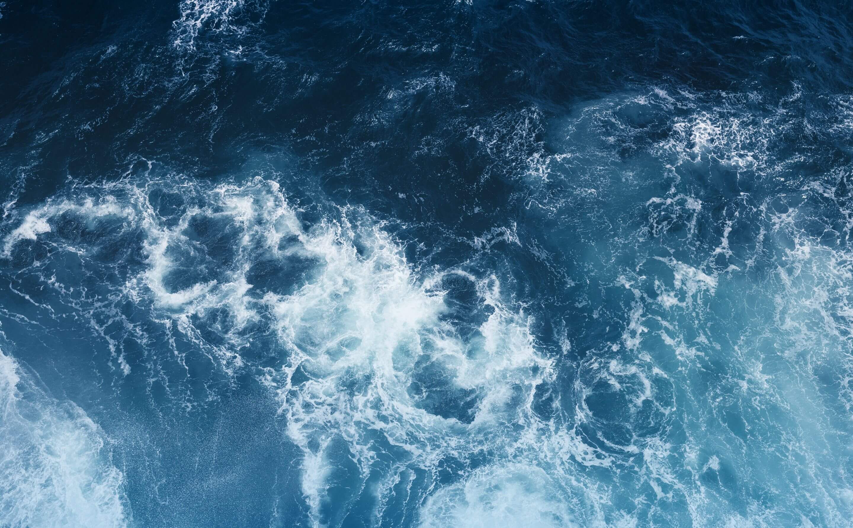 Water waves.